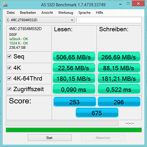 AS SSD Benchmark 1.7.4739.38088